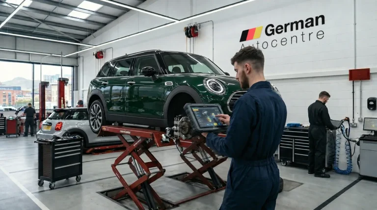 MINI Clubman diagnostics and servicing at German Autocentre in Sheffield